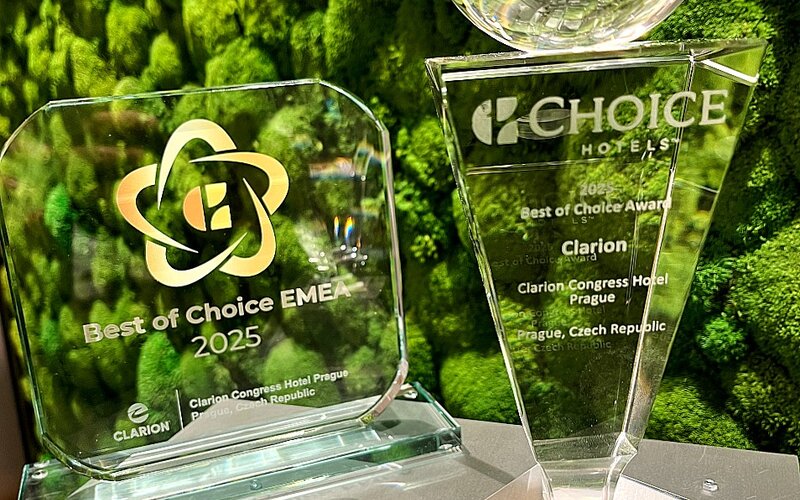 Clarion Congress Hotel Prague Receives Prestigious Best of Choice Winner Award